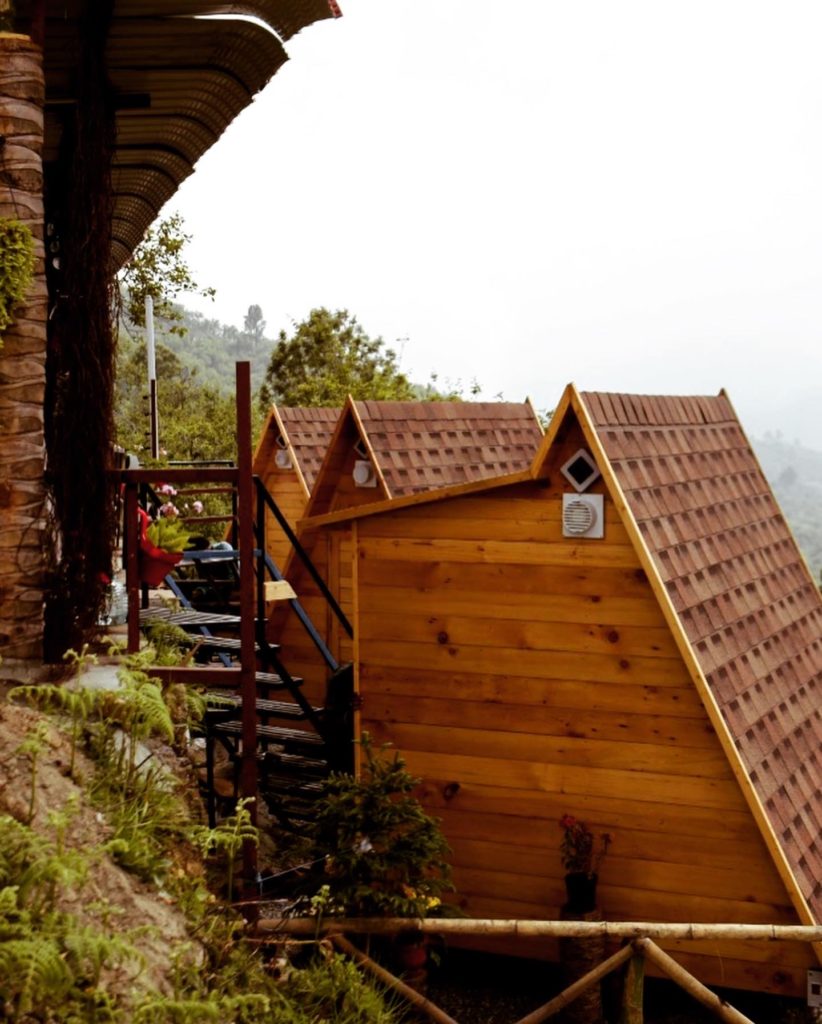 wooden house in Kodaikanal